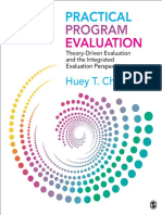 Practical Program Evaluation Theory Driven Evaluation and The Integrated Evaluation Perspective 2nbsped 1412992303 9781412992305