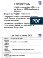 Le Langage SQL