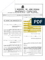 Lei Psi Escolar em João Pessoa Diário Oficial Antigo EM 04 DE DEZEMBRO DE 1995. Arquivo Novo Formato