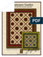 Renaissance Garden Quilt Pattern