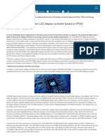 How To Realize Multi-Function LCD Display Controller Based On FPGA - FPGAKey