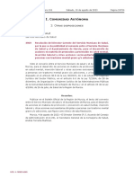 I. Comunidad Autónoma: 3. Otras Disposiciones