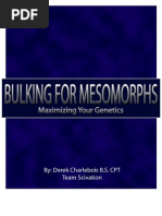 Download BULKING FOR MESOMORPHS by Sixp8ck SN66603161 doc pdf