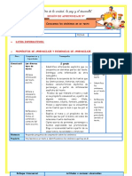 2º E7 S2 Sesion D3 Com Conocemos Los Sinónimos en Un Texto