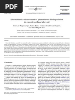 Download Electrokinetic Enhancement of Phenanthrene Bio Degradation in Creosote-polluted Clay Soil by api-3721576 SN6660434 doc pdf