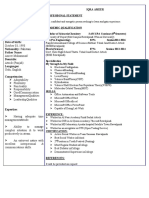 Personal Information Address: Contact # E.mail Id: N.I.C # Date of Birth: Nationality: Pakistani Father Name: Domicile: Languages: Competencies