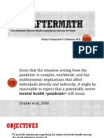 The AfterMath Challenges in Youth Mental Health