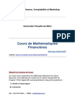 Cours Mathématiques Financiéres