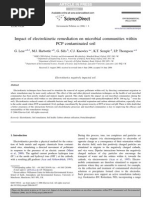Download Impact of Electrokinetic Remediation on Microbial Communities Within PCP Contaminated Soil by api-3721576 SN6660477 doc pdf