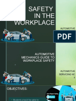 Automotive Mechanics Guide To Workplace Safety
