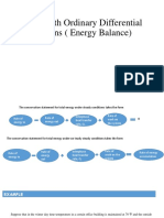 Models with Ordinary Differential Equations with energy (1)