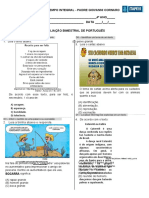 AVALIAÇÃO BIMESTRAL 2º Bi Port