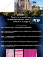 SH2 2020 - Seminario 2 Tecnica Histologica