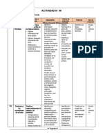 5° Grado - Actividad Del 14 de Agosto