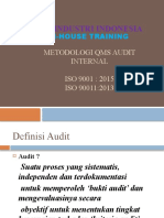 TSM - Metodologi Audit Internal
