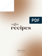 Coffee Recipes