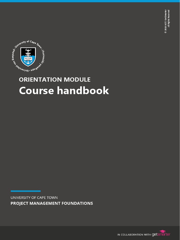 UCT PM OMU2 Course Handbook PDF