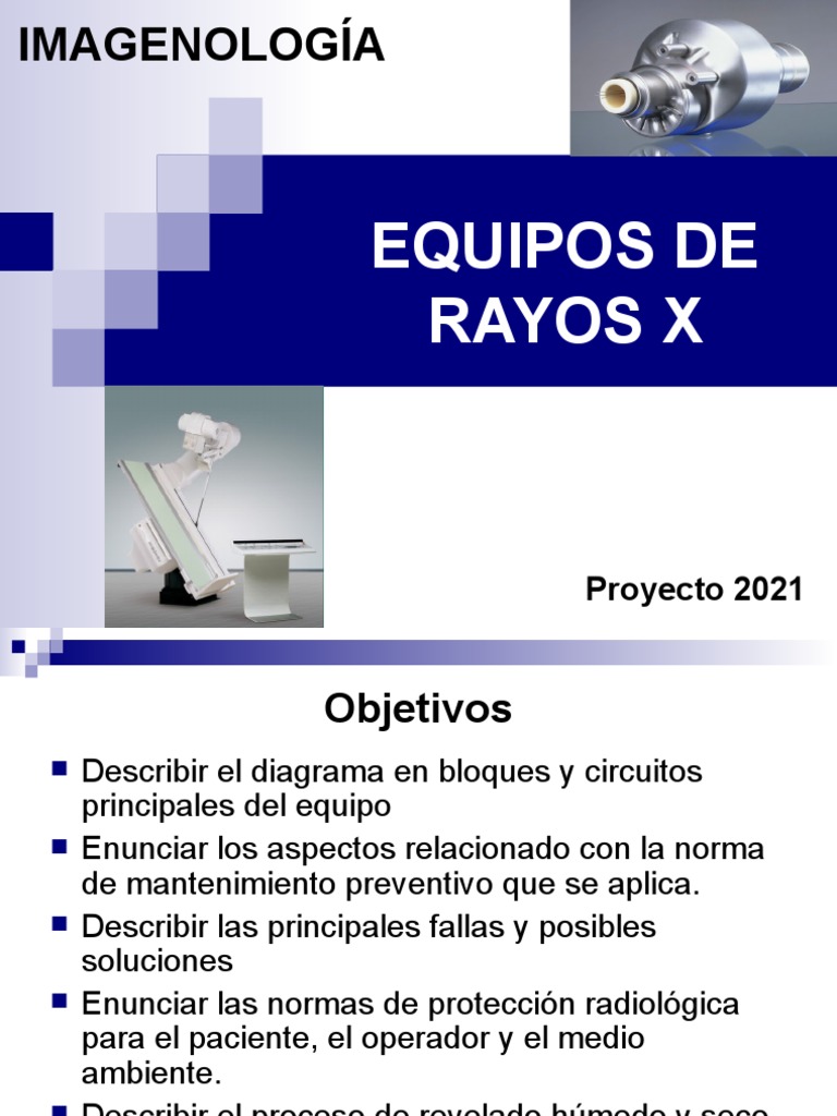 Clase 5.1 Equipos de Rayos X | PDF