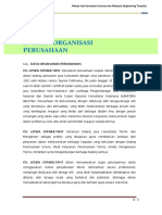 A Data Organisasi Perusahaan