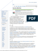 Resistencia Eléctrica - Wikipedia, 4ta Clase