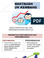 Pemantauan Tumbuh Kembang OK