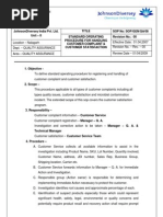 Download SOP Customer Complaint by Mohd Kamil SN66606706 doc pdf