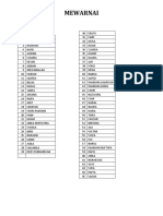 Daftar Lomba Kelas 3