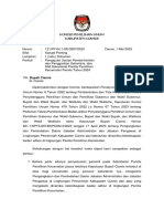 121 - Usulan Pemberhentian Dan Penggantian Personil Sekretariat PPK Kabupaten Ciamis