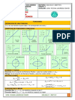 Formulario Funciones y Limites