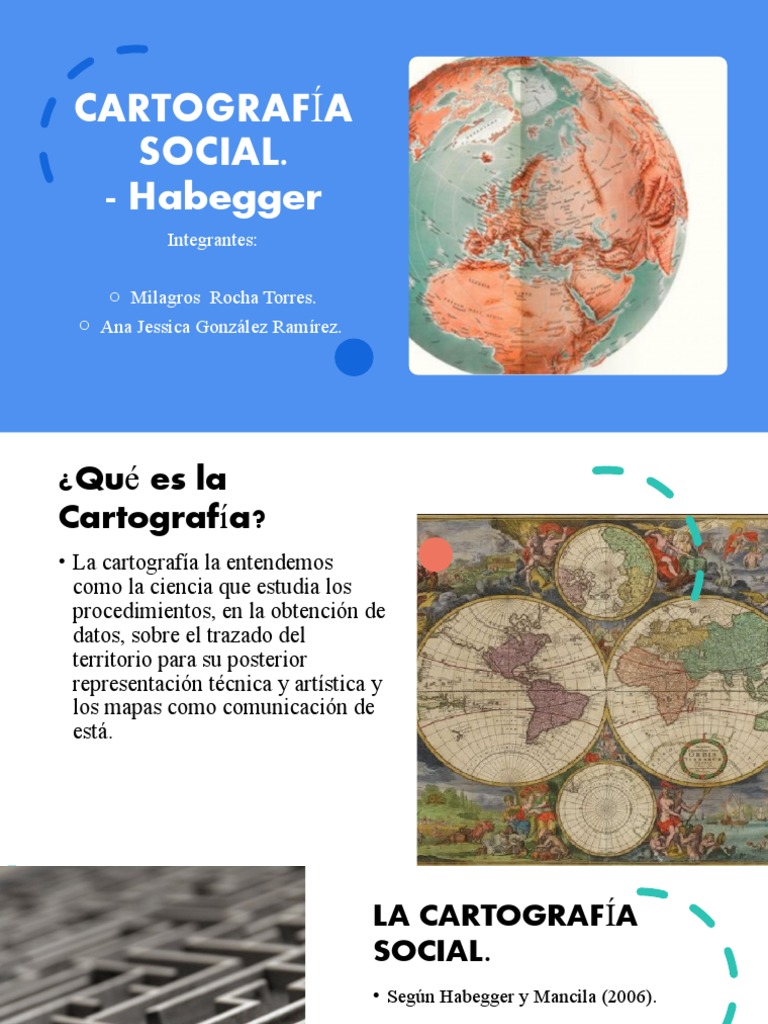 Cartografía Social PDF Cartografía Mapa