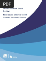 Root Cause Analysis Toolkit