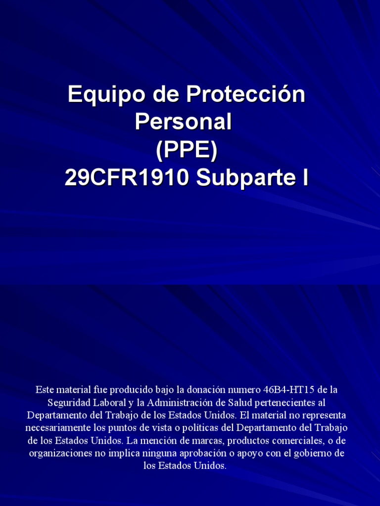 RIT PPE(Spanish) OSHA Reviewed (1) PDF Administración de Seguridad