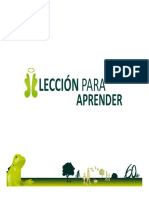 Leccion Por Aprender Abejas 2012