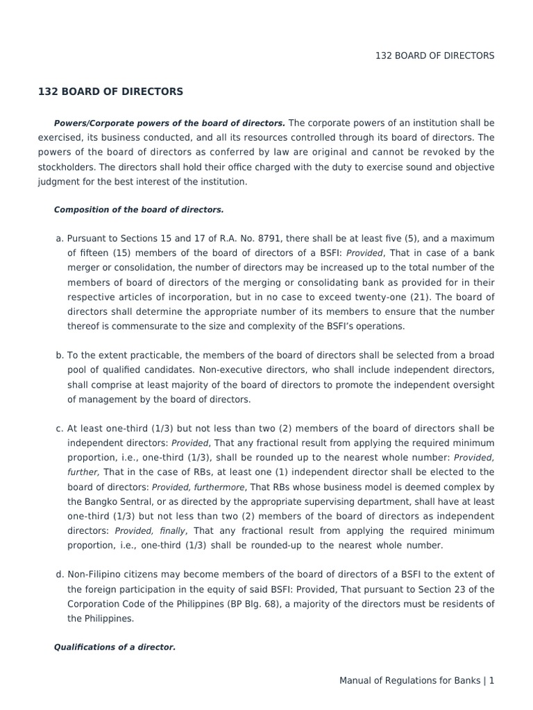 How Many Directors Must A Private Company Have