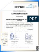 Certificado de Asistencia PSI-5