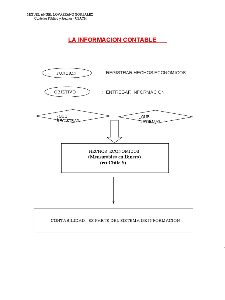 La Información Contable | PDF