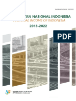 Pendapatan Nasional Indonesia 2018-2022