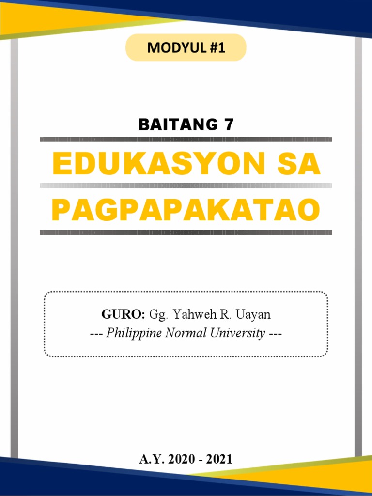 Module-Template-Sample | PDF