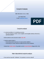 Conjoint Analysis