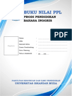 Buku Nilai PPL PBI UNIDA