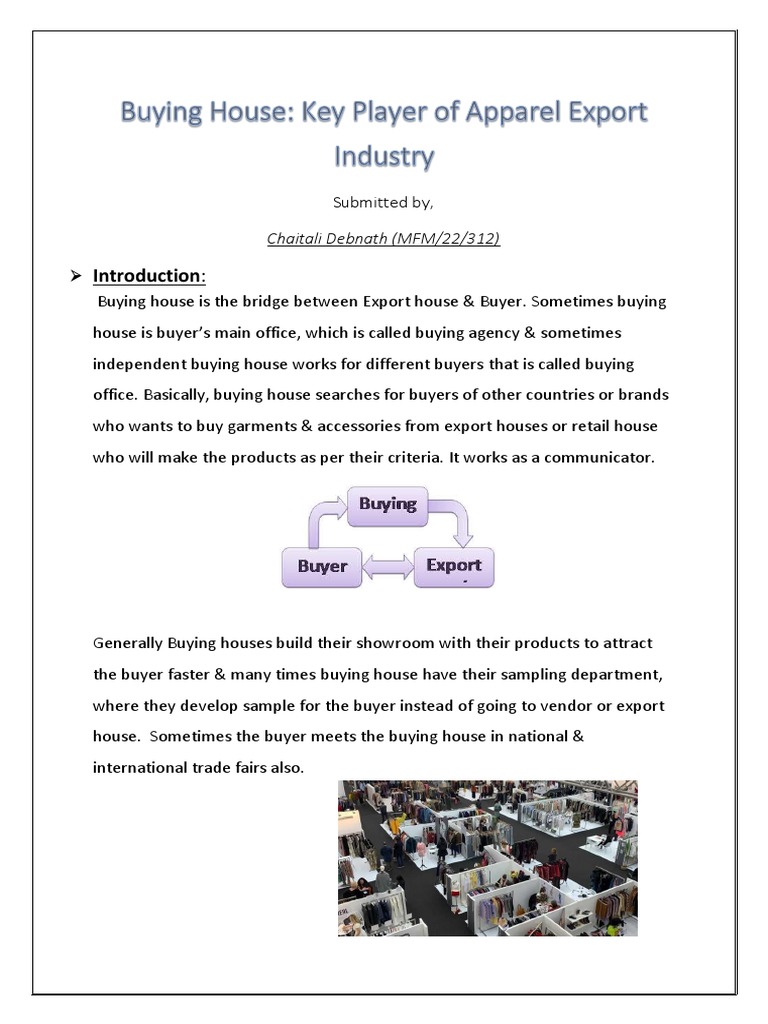 Apparel Buying House PDF
