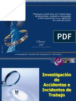 Investigaciones de Accidentes de Trabajo 2009 Arp Liberty