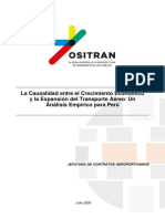 Causalidad Crecimiento Economico Expansion Transporte Aereo Julio 2020