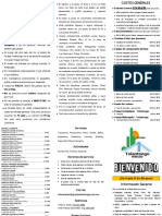 Folleto Informativo Grutas Tolantongo