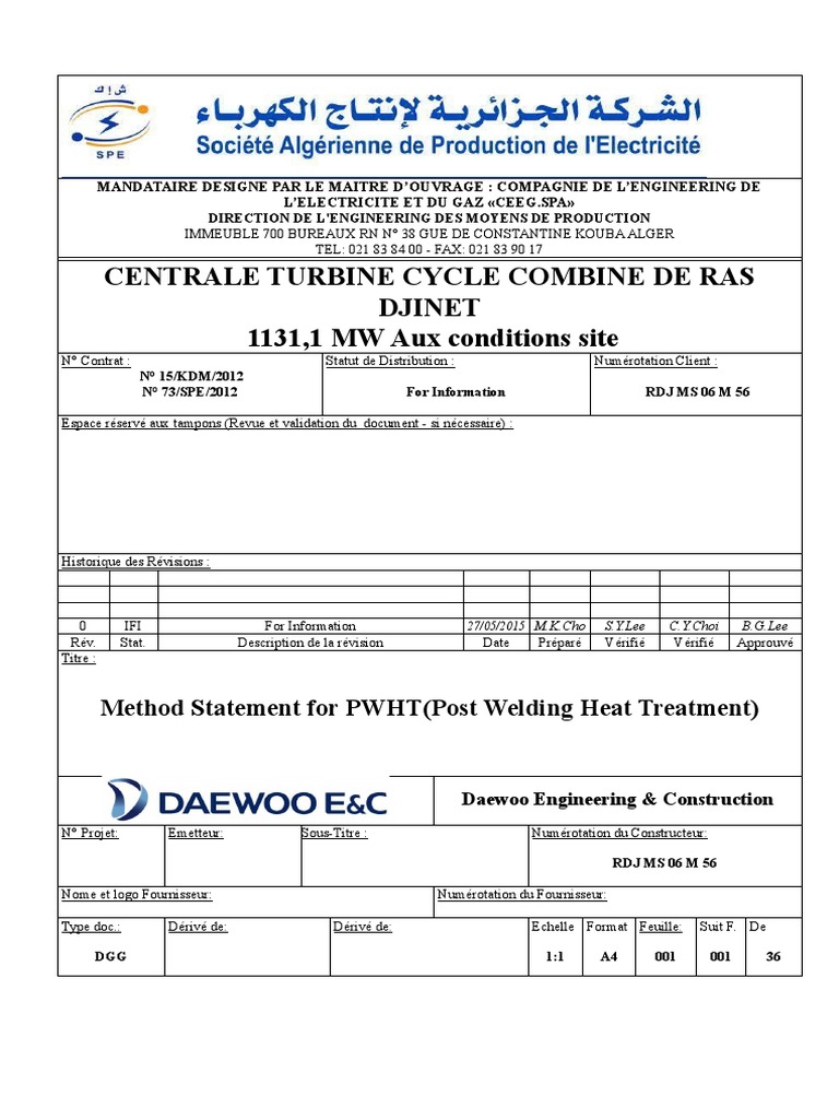 PWHT Rev.3 (EN) | PDF