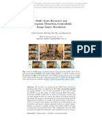 Michelini Multi - Scale Recursive and Perception - Distortion Controllable Image Super - Resolution ECCVW 2018 Paper