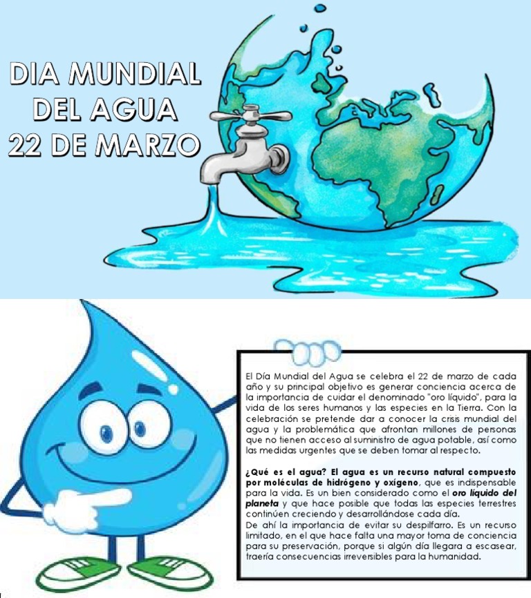 Día Mundial del Agua: 22 de marzo | PDF