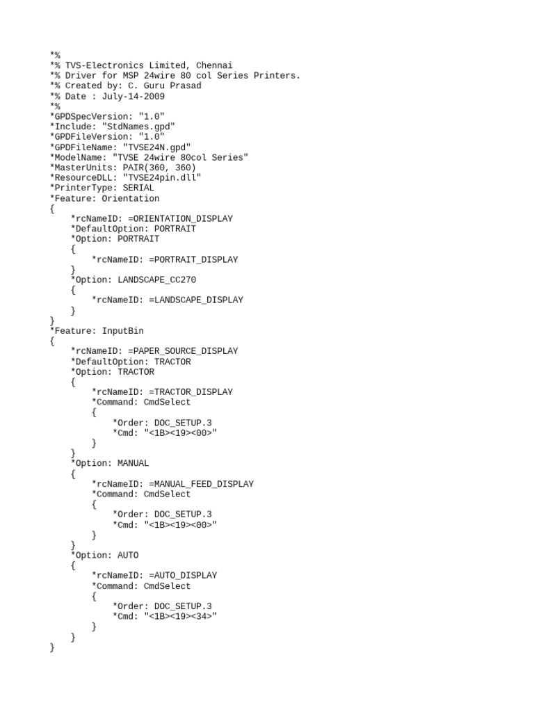 TVSEMSP270Star DD | PDF | Communication Design | Office Equipment