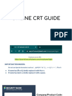 Online CRT Guide