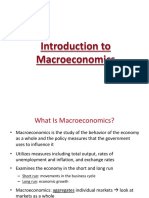 Introduction To Macroeconomics